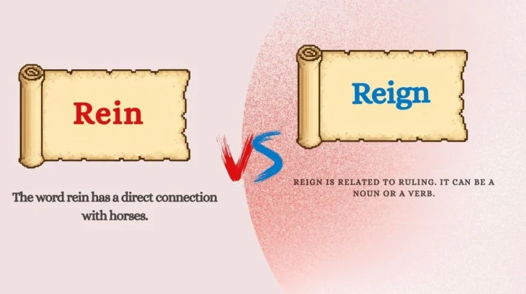 Free Rein or Free Reign