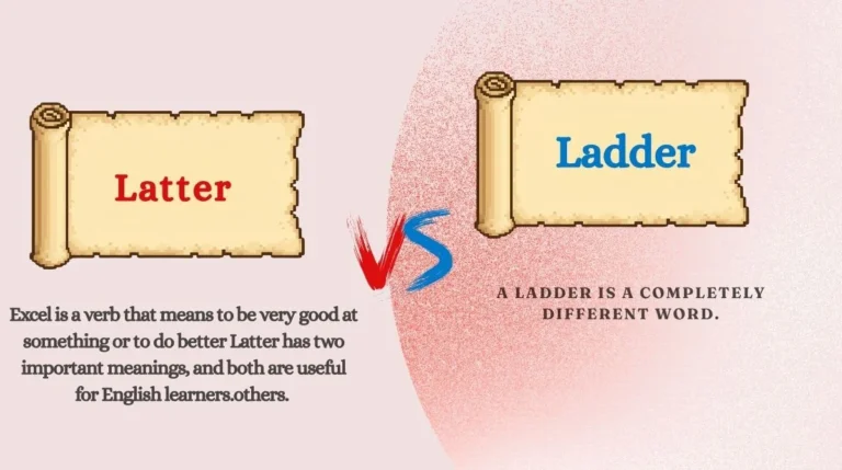 Latter or Ladder