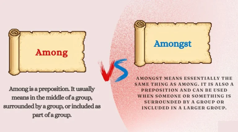 Among or Amongst