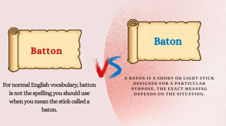 Batton or Baton