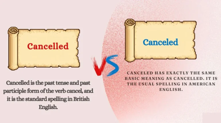 Cancelled or Canceled