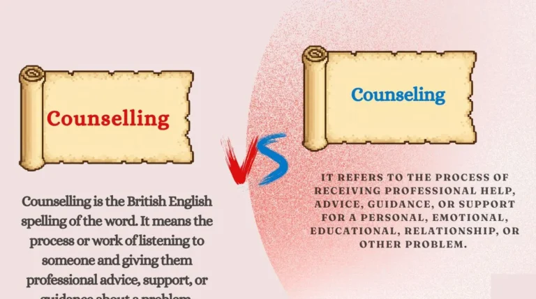 Counselling or Counseling