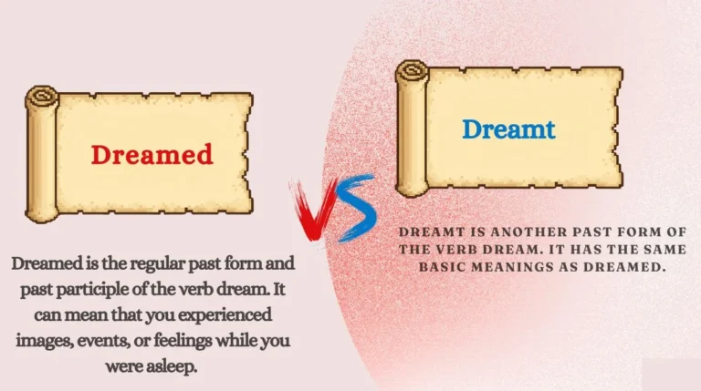 Dreamed or Dreamt