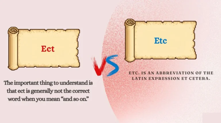 Ect or Etc