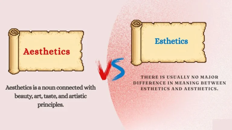 Esthetics or Aesthetics