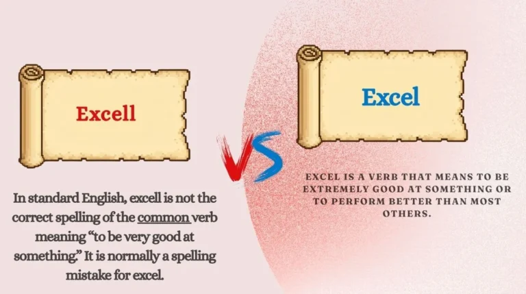 Excell or Excel