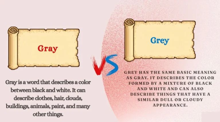 Gray or Grey