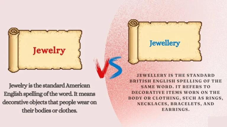 Jewelry or Jewellery