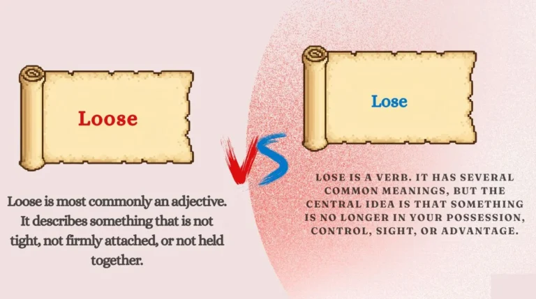 Loose or Lose