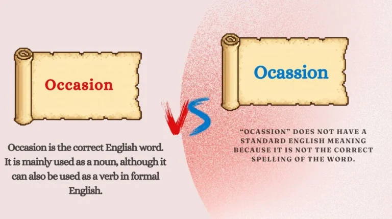 Occasion or Ocassion