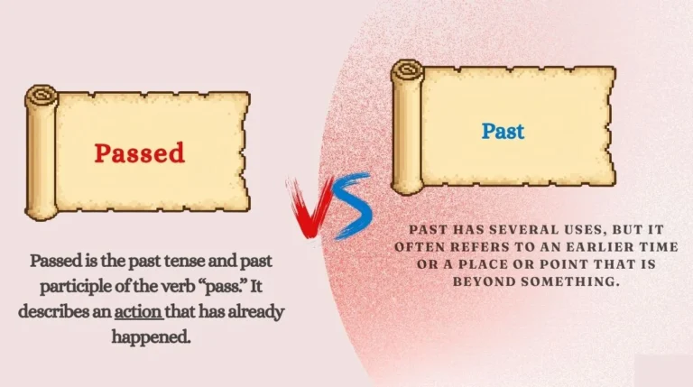 Passed or Past