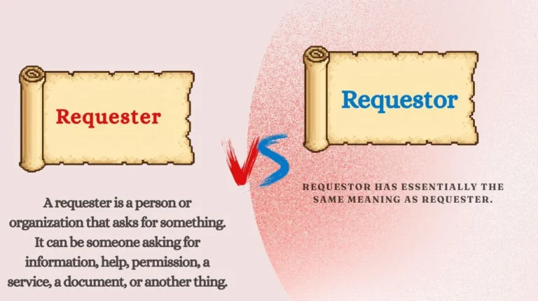 Requester or Requestor