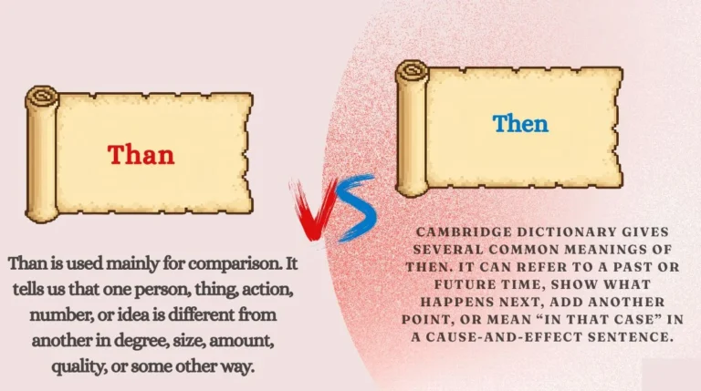 Than or Then