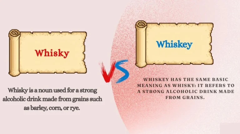 Whisky or Whiskey