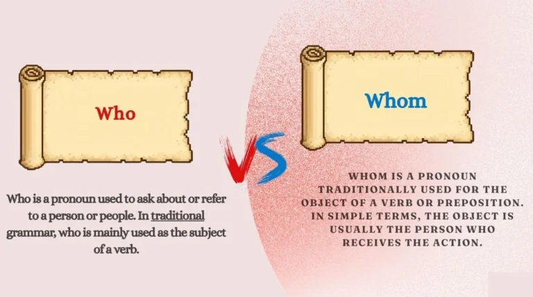 Who or Whom