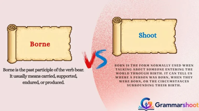 Borne vs Born
