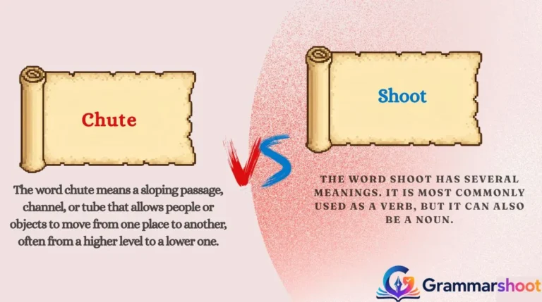 Chute vs Shoot