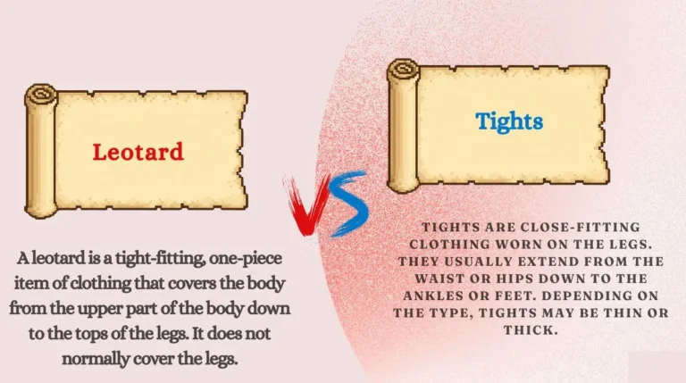 Leotard vs Tights
