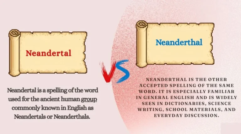 Neandertal vs Neanderthal