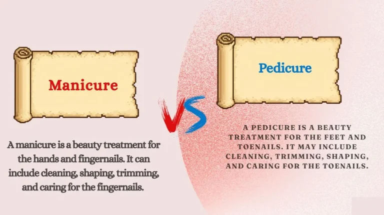 Pedicure vs Manicure