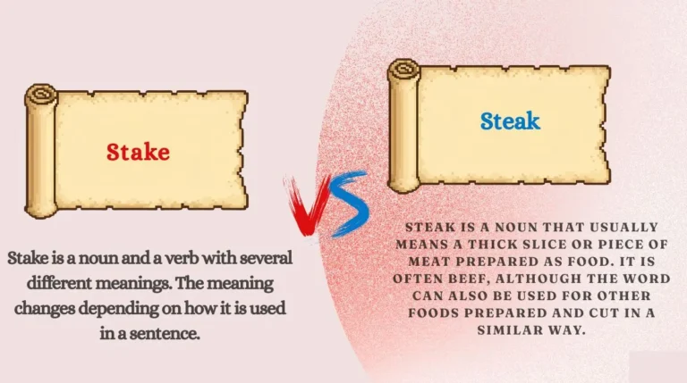 Stake vs Steak